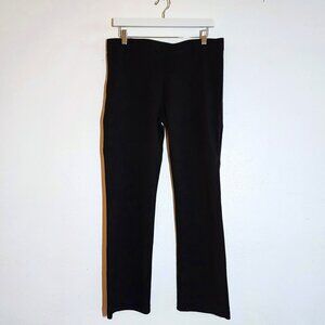 Betabrand Ponte Knit Pull On Stretch Career Pants